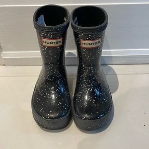 HUNTER Kids First Classic Rainboots in Glitter
